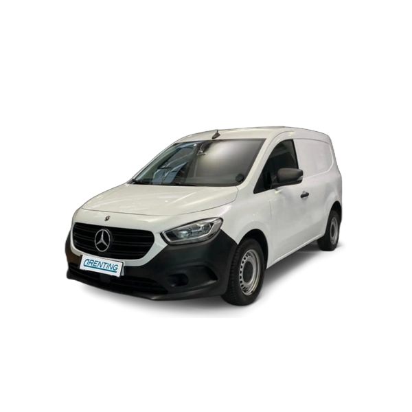 Renting Mercedes-Benz Citan Furgón 110CDI Largo Base Blanco