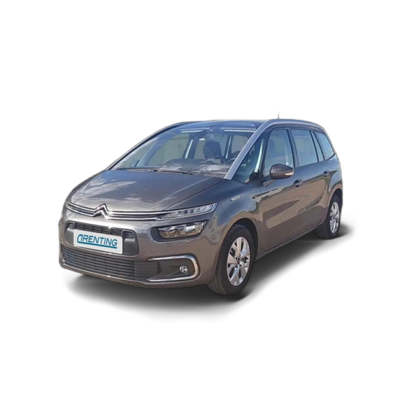 Renting Citroen C4 Grand Spacetourer 1.2 PureTech S&S Feel EAT8 130 Gris