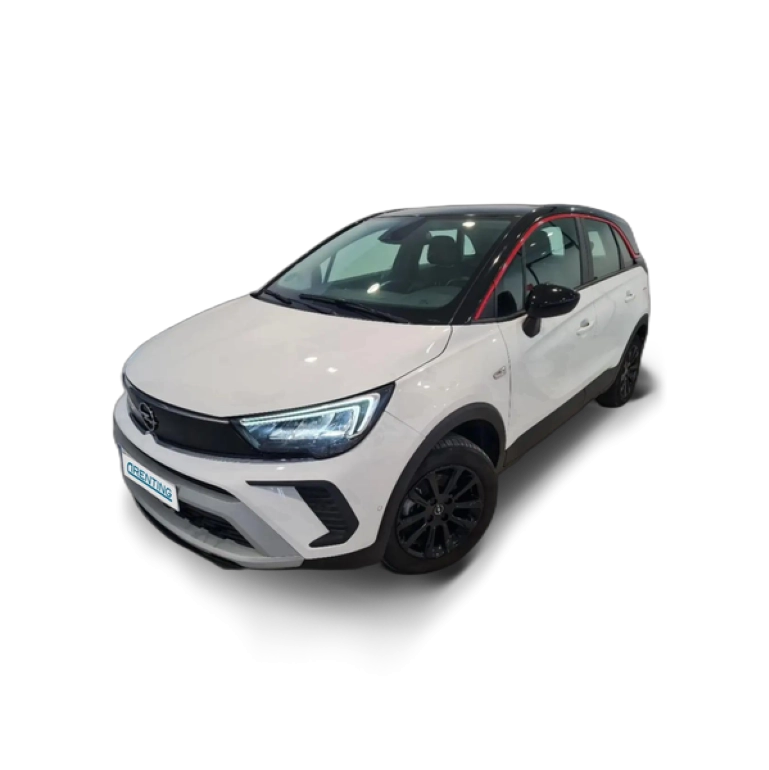 Renting Opel Crossland GS LINE 1.2 GAS MT6 S/S 130cv(96Kw) Blanco