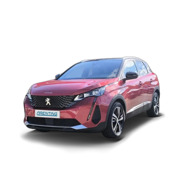 Renting Peugeot 3008 GT 1.5 BLUE HDI 130 CV EAT8 Rojo 2