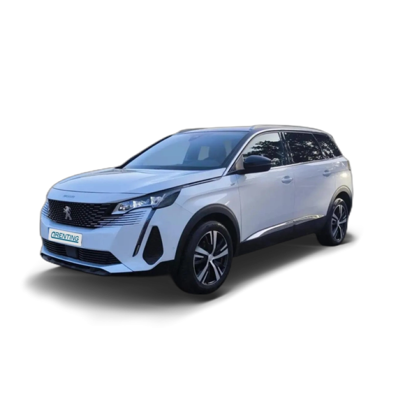 Renting Peugeot 5008 GT BLUE HDI 130 EAT8 Blanco 1