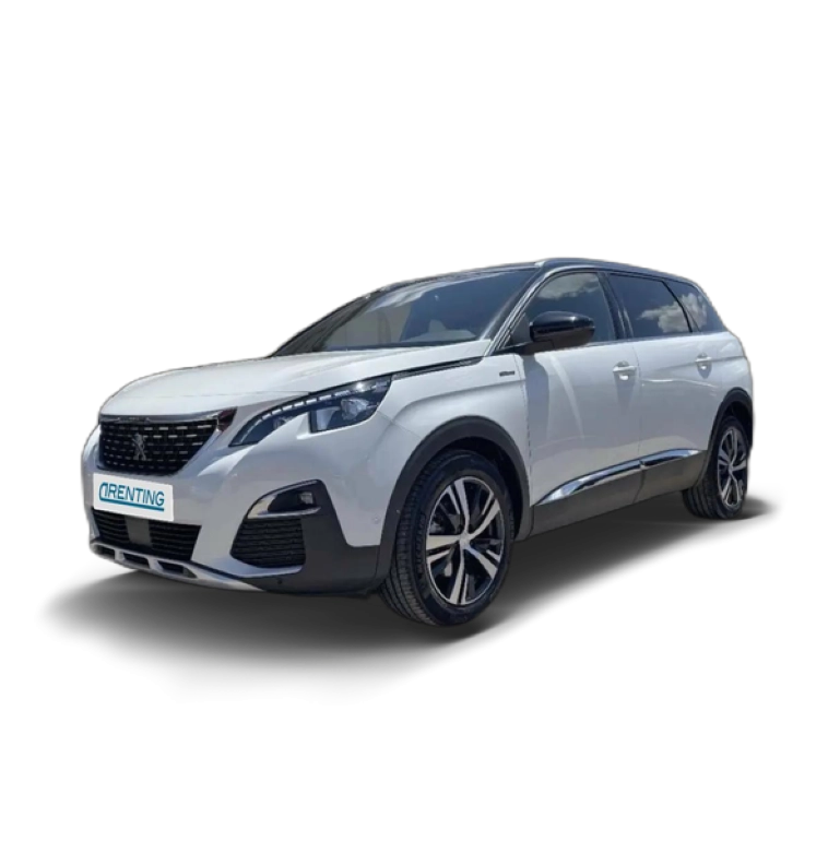 Renting Peugeot 5008 GT-Line 1.2L PureTech 96kW (130CV) EAT8 GT Line Blanco