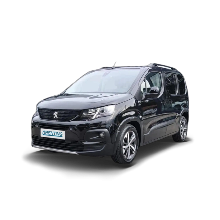 Renting Peugeot Rifter GT LINE BLUE HDI 130 CV STANDARD + TECHO PANORAMIC Negro 1