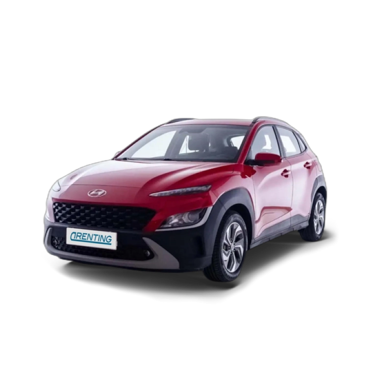 Renting Hyundai KONA HEV 1.6 GDI DT Style Sky Rojo