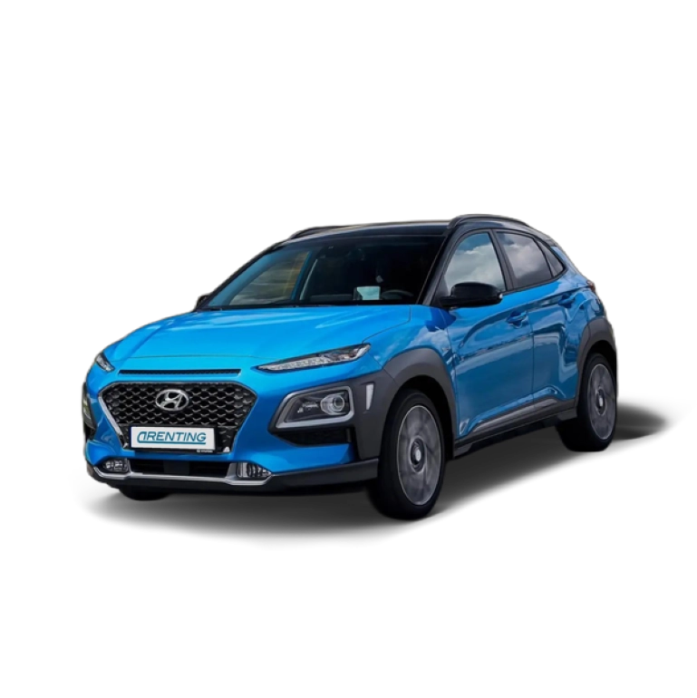 Renting Hyundai KONA HEV 1.6 GDI DT Tecno Red Gris