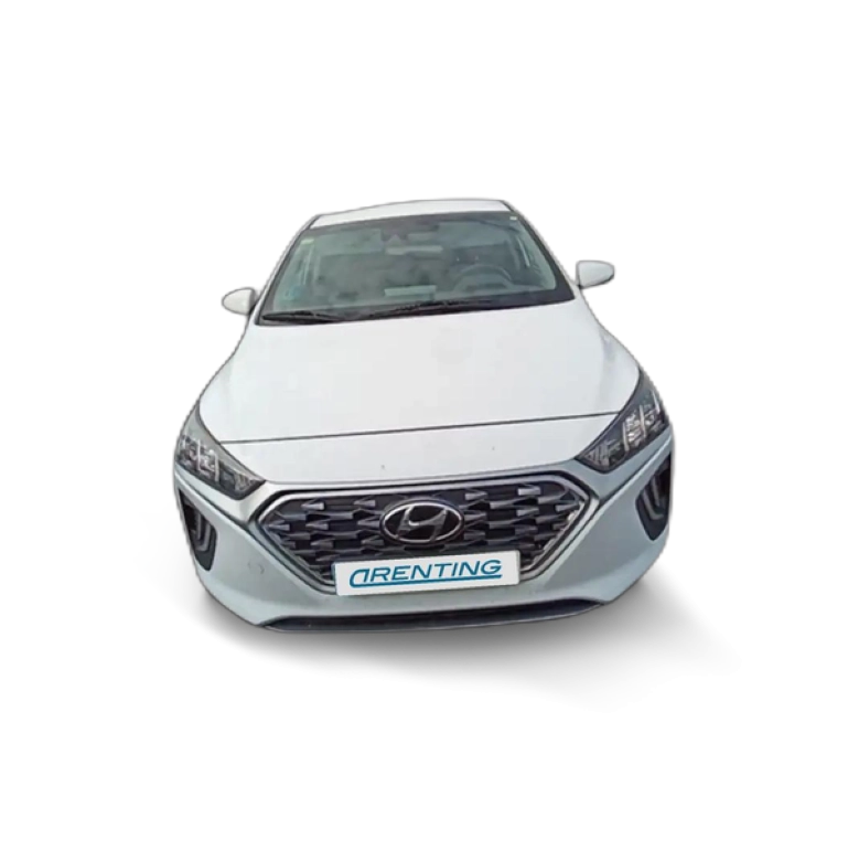 Renting Hyundai IONIQ HEV 1.6 GDI Tecno Blanco 1