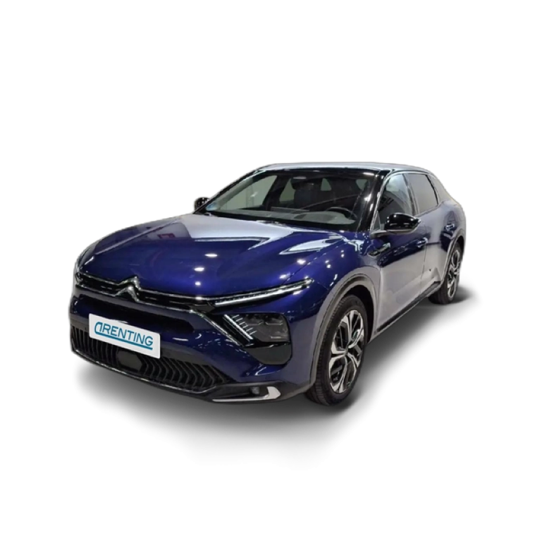 Renting Citroen C5 X Hybrid 225 e-EAT8 Shine Azul 2 2