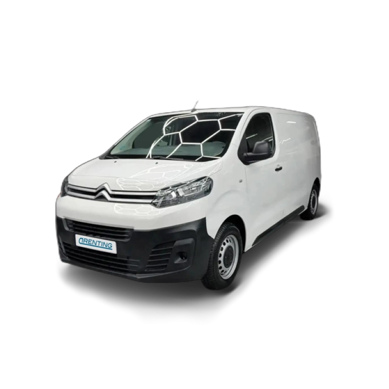 Renting Citroen Jumpy Fg. BlueHDI Talla M S&S Control 100 Blanco