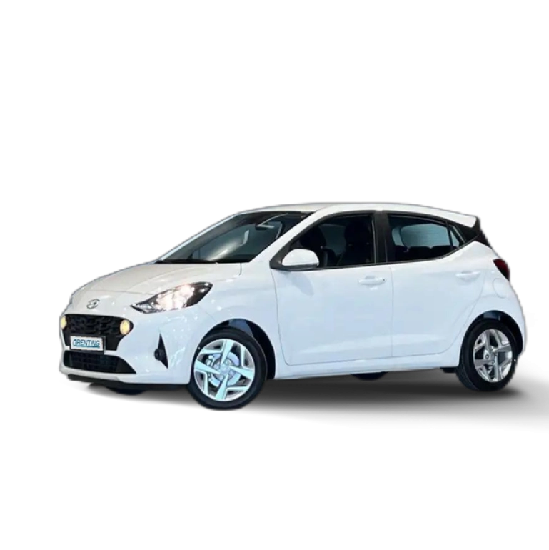 Renting Hyundai i10 klass auto Blanco 1