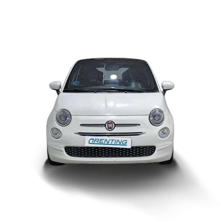 Renting Fiat 500 Lounge 1.0 6v GSE 52KW (70 CV) Blanco