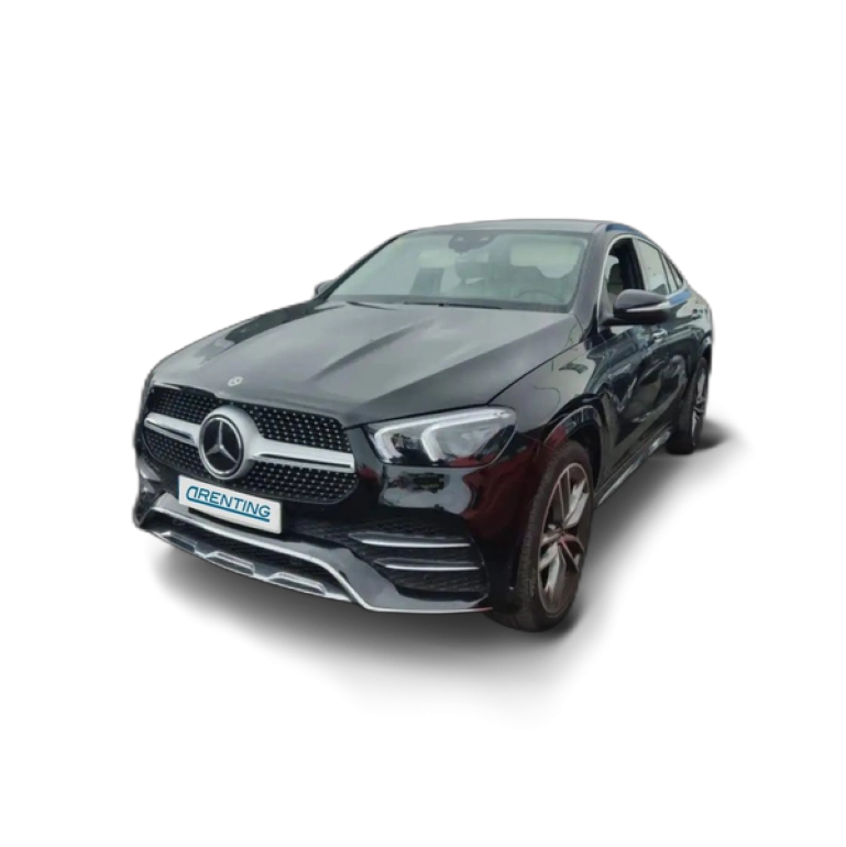 Renting Mercedes-Benz GLE 400 MERCEDES COUPE d 4MATIC Negro