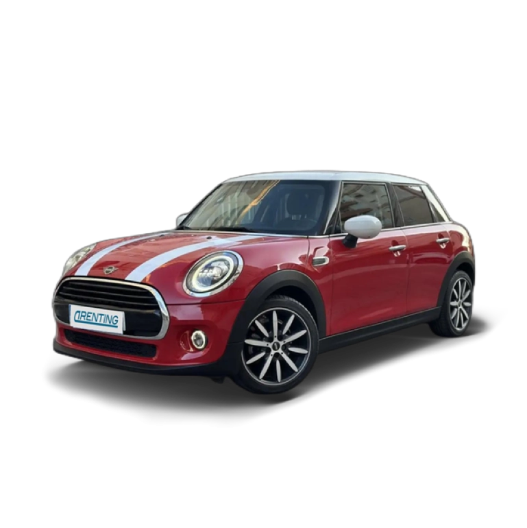 Renting MINI Cooper Rojo