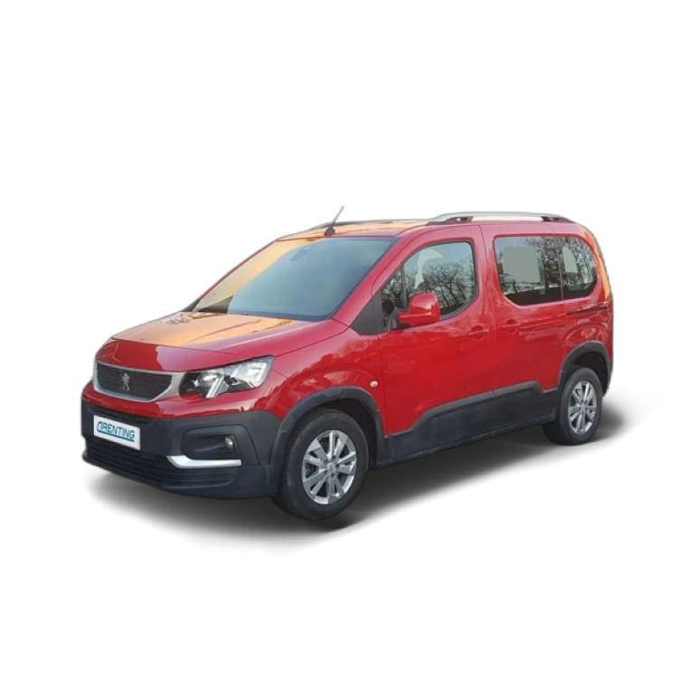 Renting Peugeot Rifter NAV + BLUE HDI 100 CV STANDARD Rojo 1