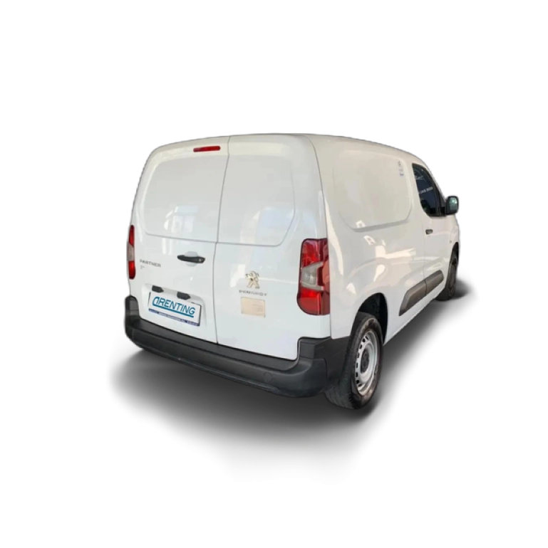 Renting Peugeot Partner 1.5BlueHDI S&S Asphalt Standard 1000kg 100 Blanco 1