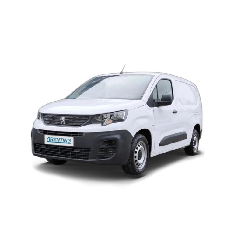 Renting Peugeot Partner PRO LONG 1000 KG BLUE HDI 100 CV Blanco