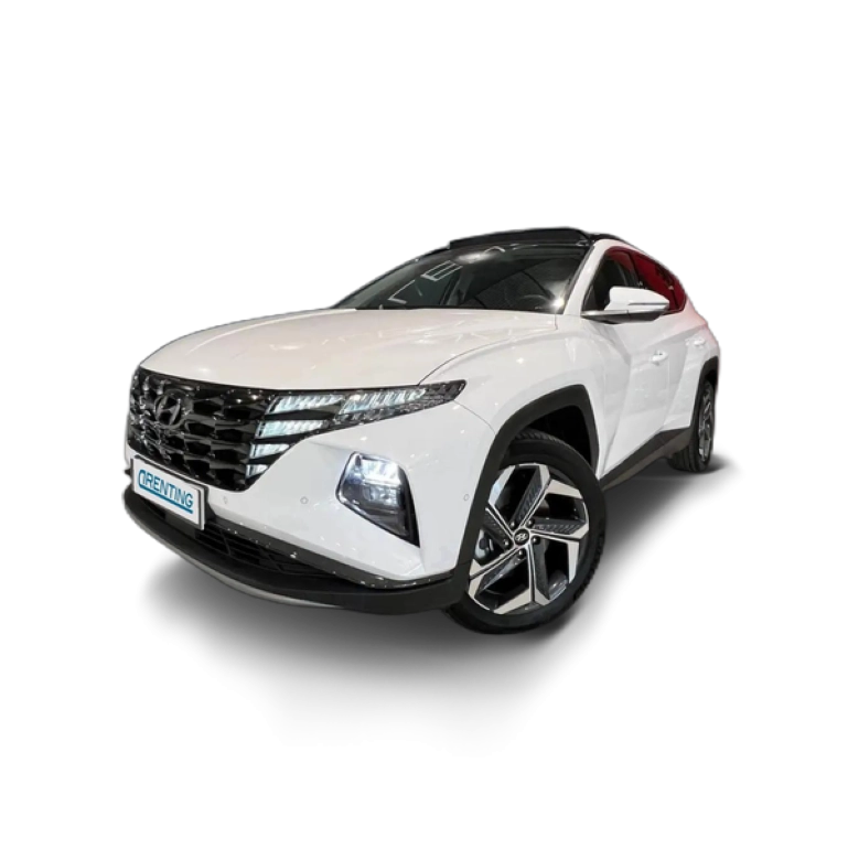 Renting Hyundai TUCSON PHEV 1.6 265CV 4X4 AT STYLE Blanco