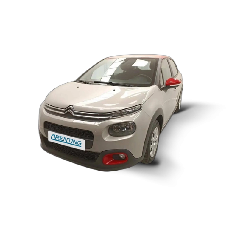 Renting Citroen C3 PureTech 60KW (82CV) Feel Beige 1