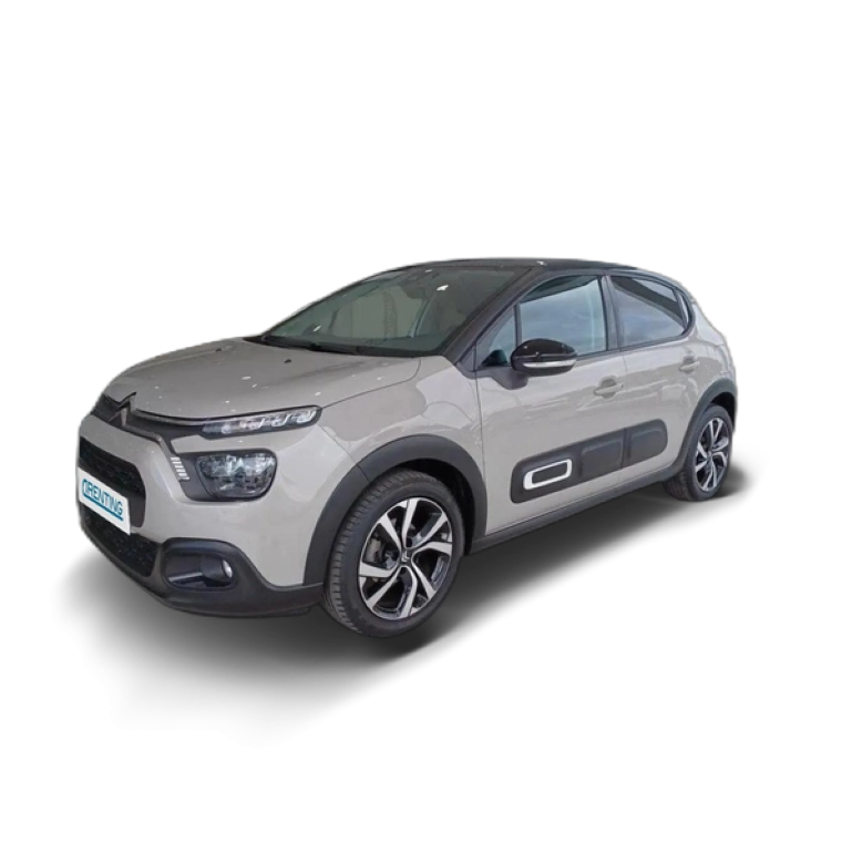 Renting Citroen C3 PureTech 60KW (83CV) Max Beige 1 3