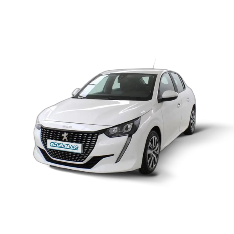 Renting Peugeot 208 PureTech 73kW (100CV) Active Blanco