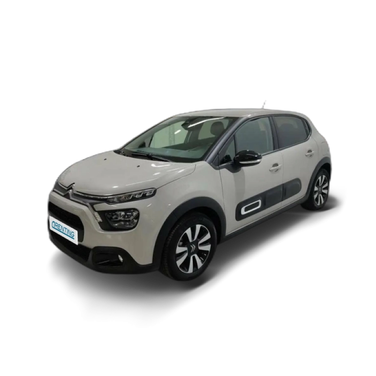 Renting Citroen C3 PureTech 81KW (110CV) Max Beige 3