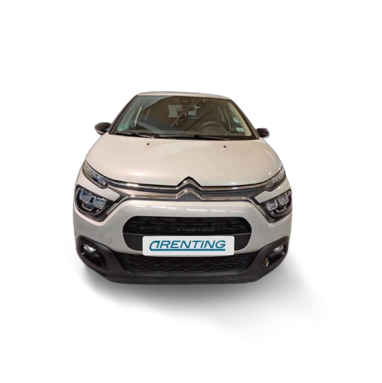 Renting Citroen C3 PureTech 81KW (110CV) Max Beige