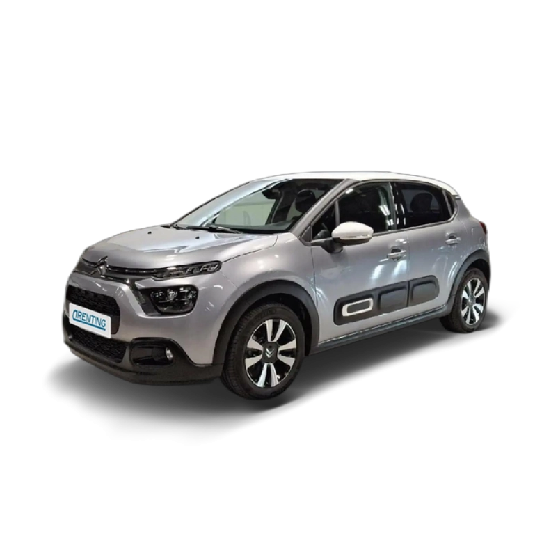 Renting Citroen C3 PureTech 81KW (110CV) Max Gris 2