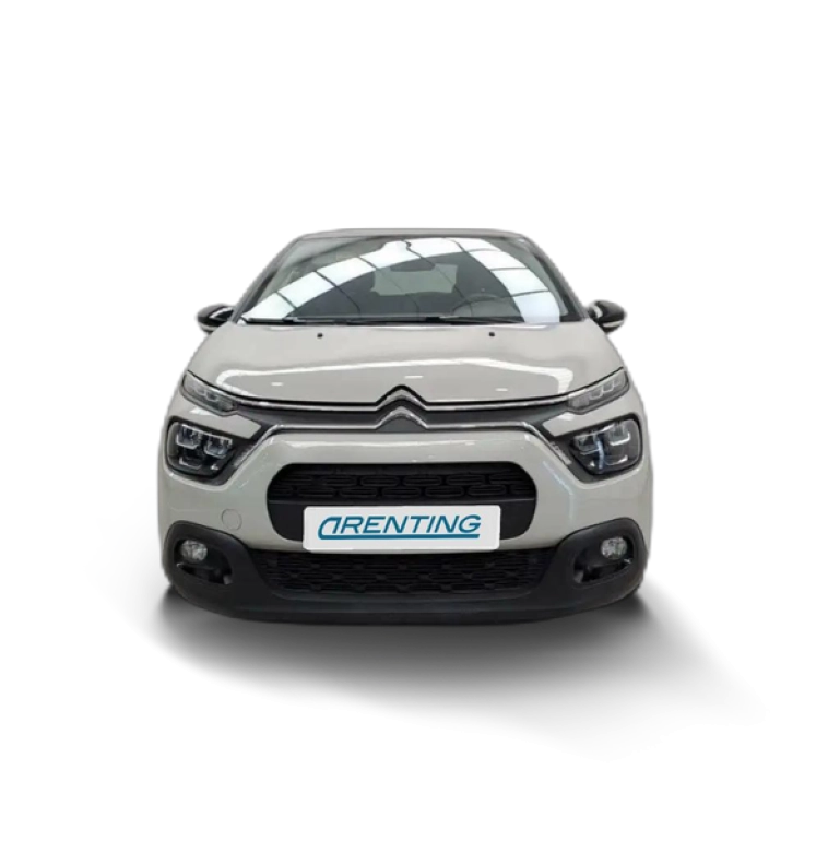 Renting Citroen C3 PureTech 81KW (110CV) Max Beige 1