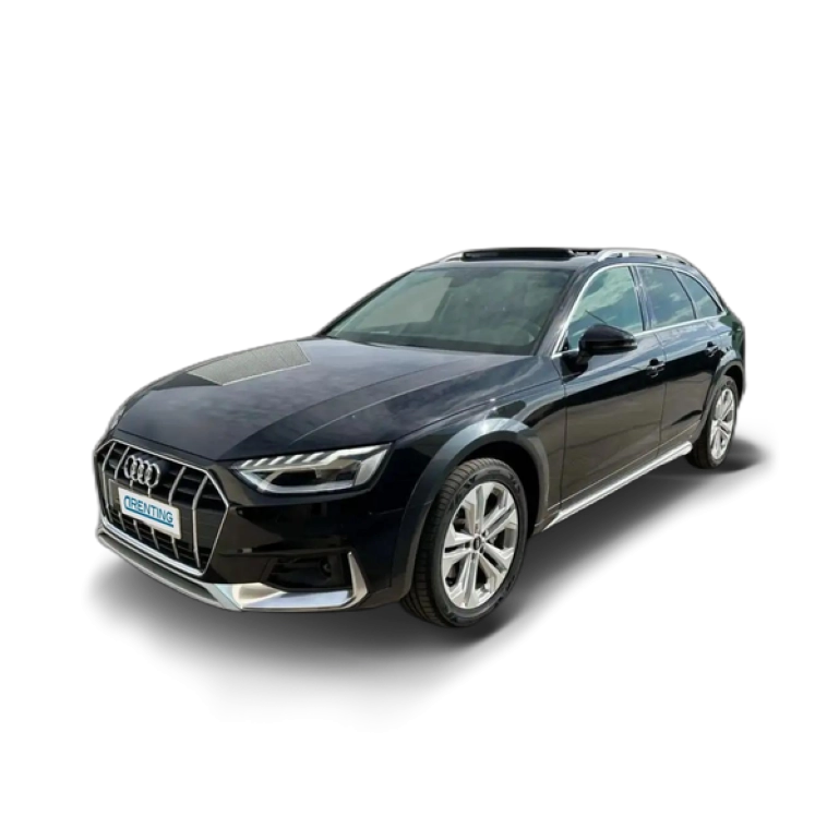 Renting Audi A4 allroad Quattro 40TDI 204cv  MHEV Stronic Negro