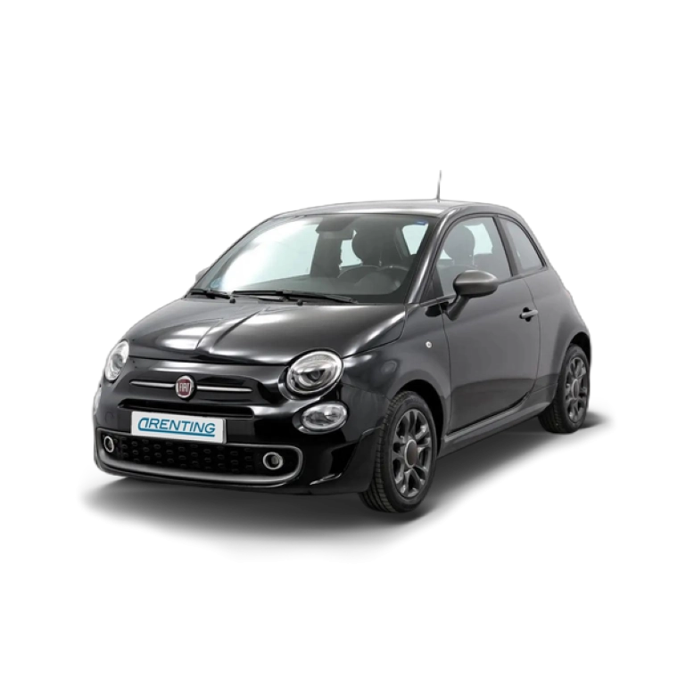 Renting Fiat 500 S 1.0 6v GSE 52KW (70 CV) Negro