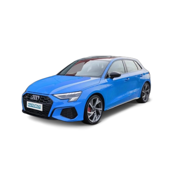 Renting Audi A3 S3 Sportback quattro S tronic Azul 1