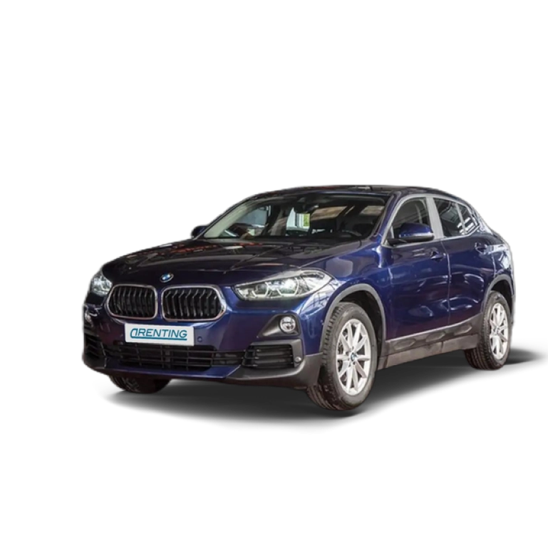 Renting BMW X2 sDrive 18dA Azul 1