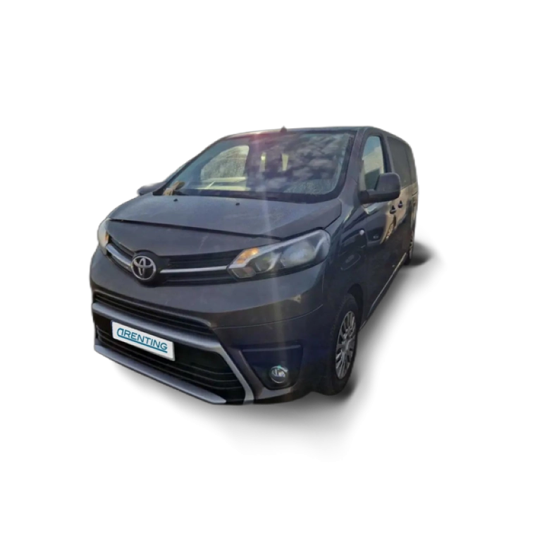 Renting Toyota Proace Shuttle L1 2.0D 106kW (145CV) 6MT VX 9p Gris