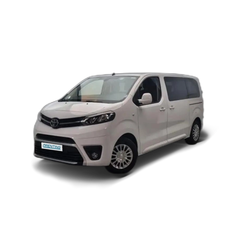 Renting Toyota Proace Shuttle L2 2.0D 8pl. Portón VX Plus 145