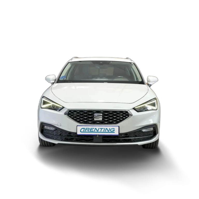 Renting SEAT Leon SP 1.4 eHybrid DSG SS Xcellence Blanco 1