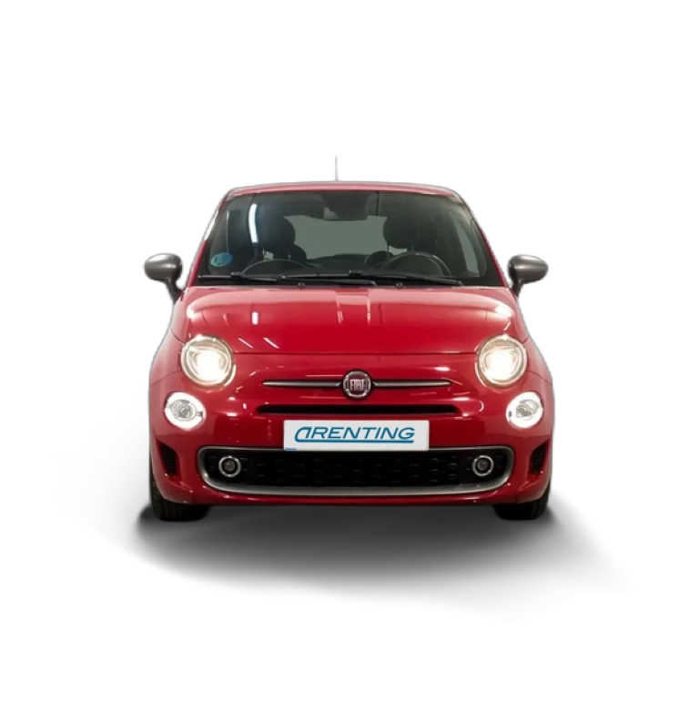 Renting Fiat 500 Sport Rojo