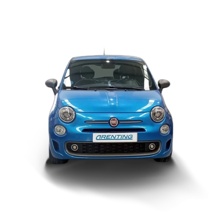 Renting Fiat 500 Sport Azul