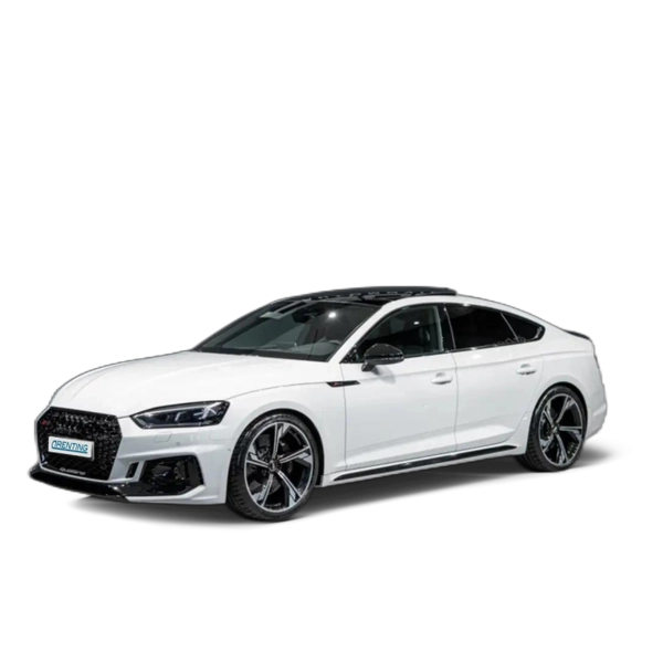 Renting Audi RS5 Sportback 2.9 TFSI quattro tiptronic 331kW Blanco