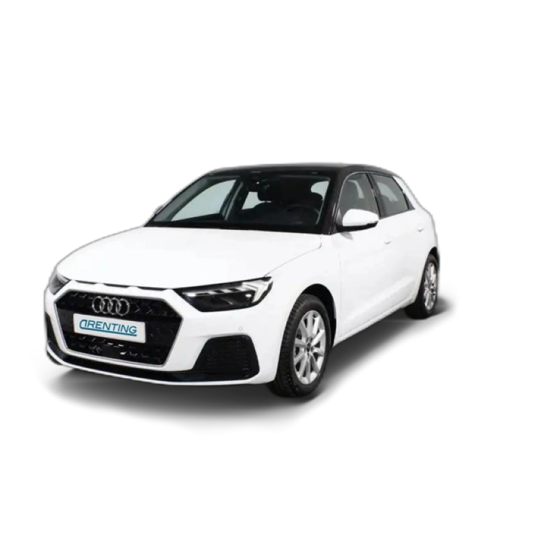 Renting Audi A1 Sportback 25 TFSI Advanced Blanco 1