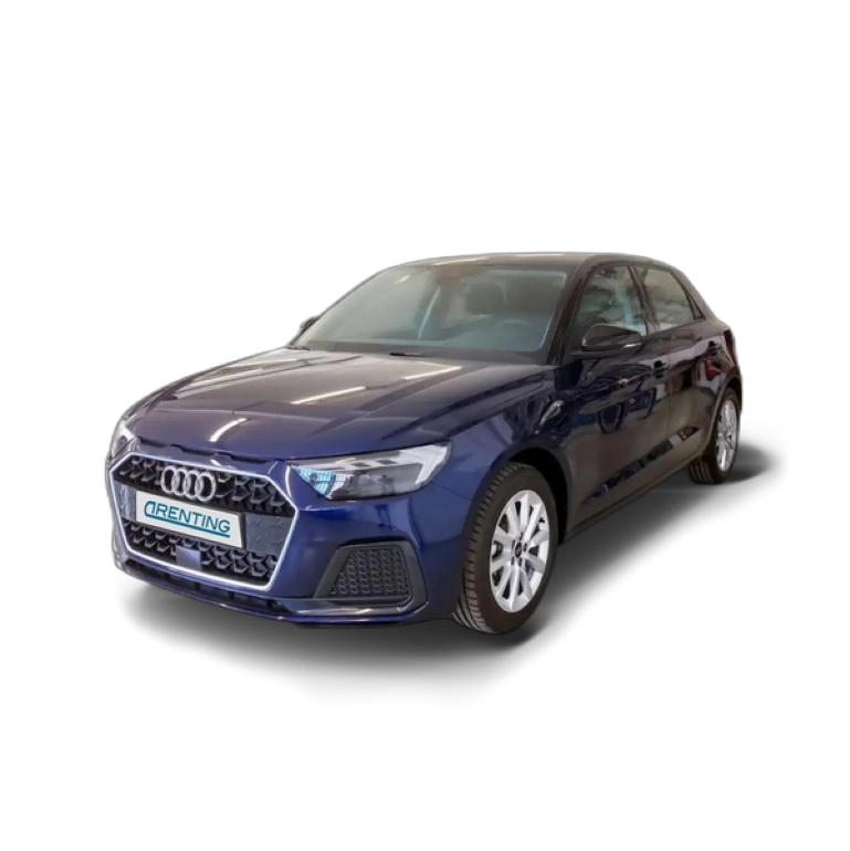 Renting Audi A1 Sportback 25 TFSI Advanced Azul