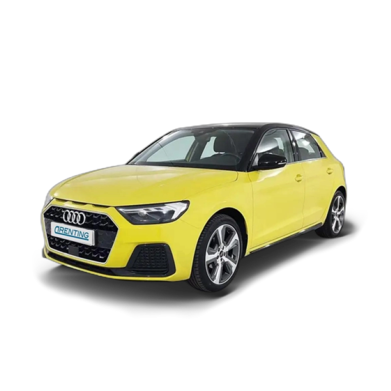 Renting Audi A1 Sportback 25 TFSI Advanced Amarillo