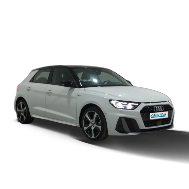 Renting Audi A1 Sportback 30 TFSI Adrenalin Blanco 4