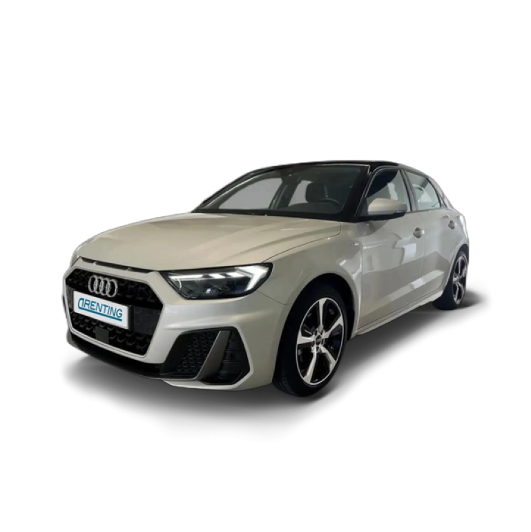 Renting Audi A1 Sportback 30 TFSI Adrenalin Plateado 2