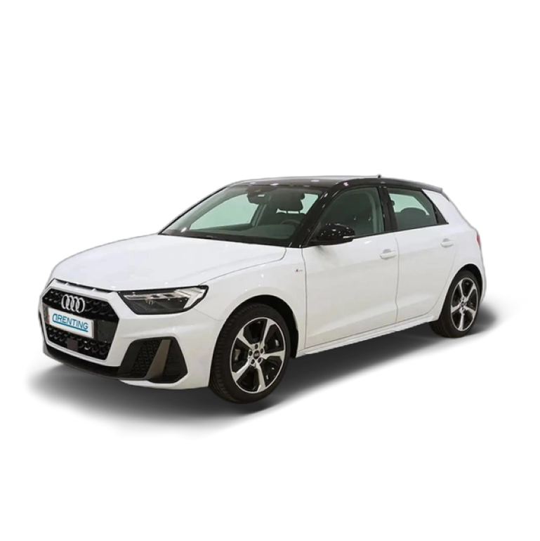 Renting Audi A1 Sportback 30 TFSI Adrenalin Blanco 5