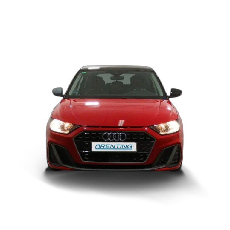 Renting Audi A1 Sportback 30 TFSI S line Rojo