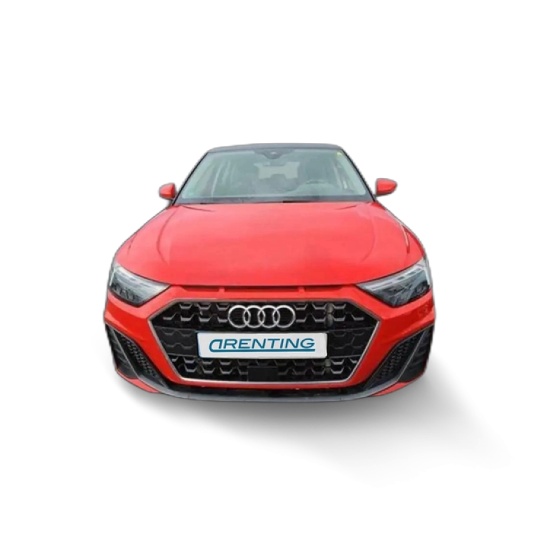 Renting Audi A1 Sportback 30 TFSI S line S tronic Rojo