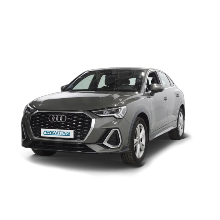 Renting Audi Q3 Sportback 35 TFSI S line Gris