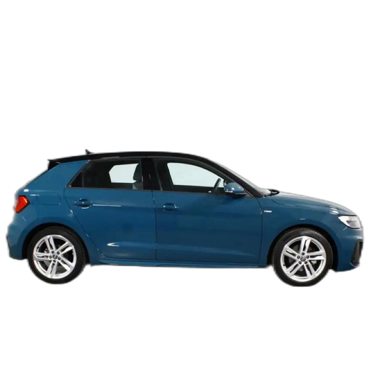 Renting Audi A1 Sportback 35 TFSI S line S tronic Negro