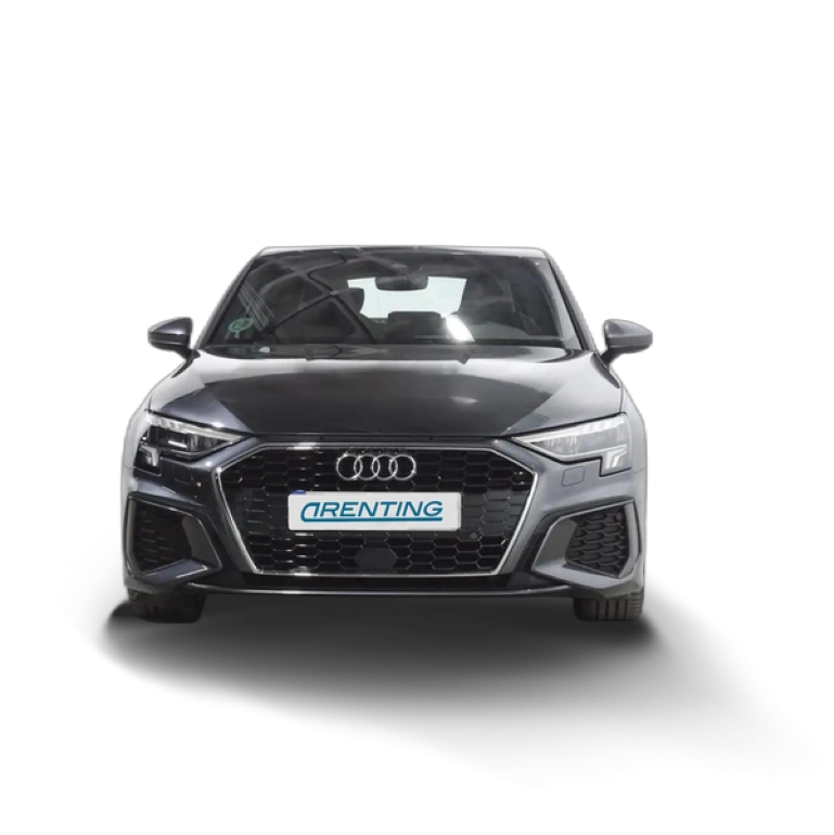 Renting Audi A3 Sportback 35TDI S line S tronic Gris 1