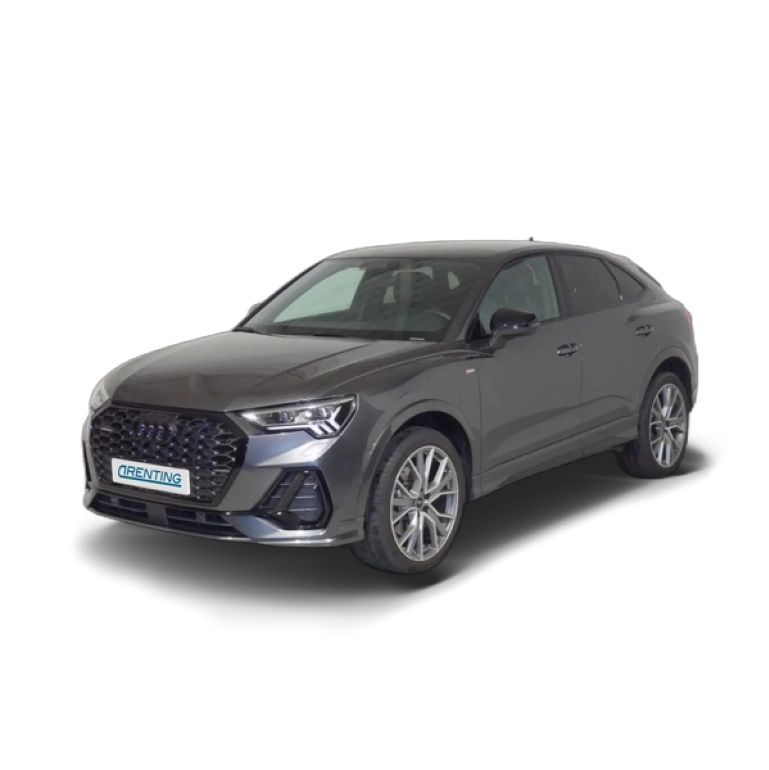 Renting Audi Q3 Sportback 40 TDI Black line quattro S tronic 147kW Gris