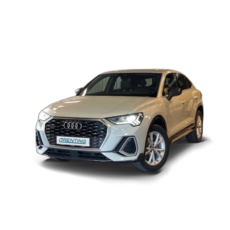 Renting Audi Q3 Sportback 40 TDI quattro S tronic Gris